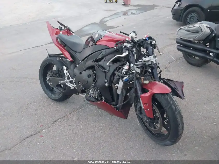 YAMAHA YZFR1 2011. Lot# 43695808. VIN JYARN23E8BA009307. Photo 1