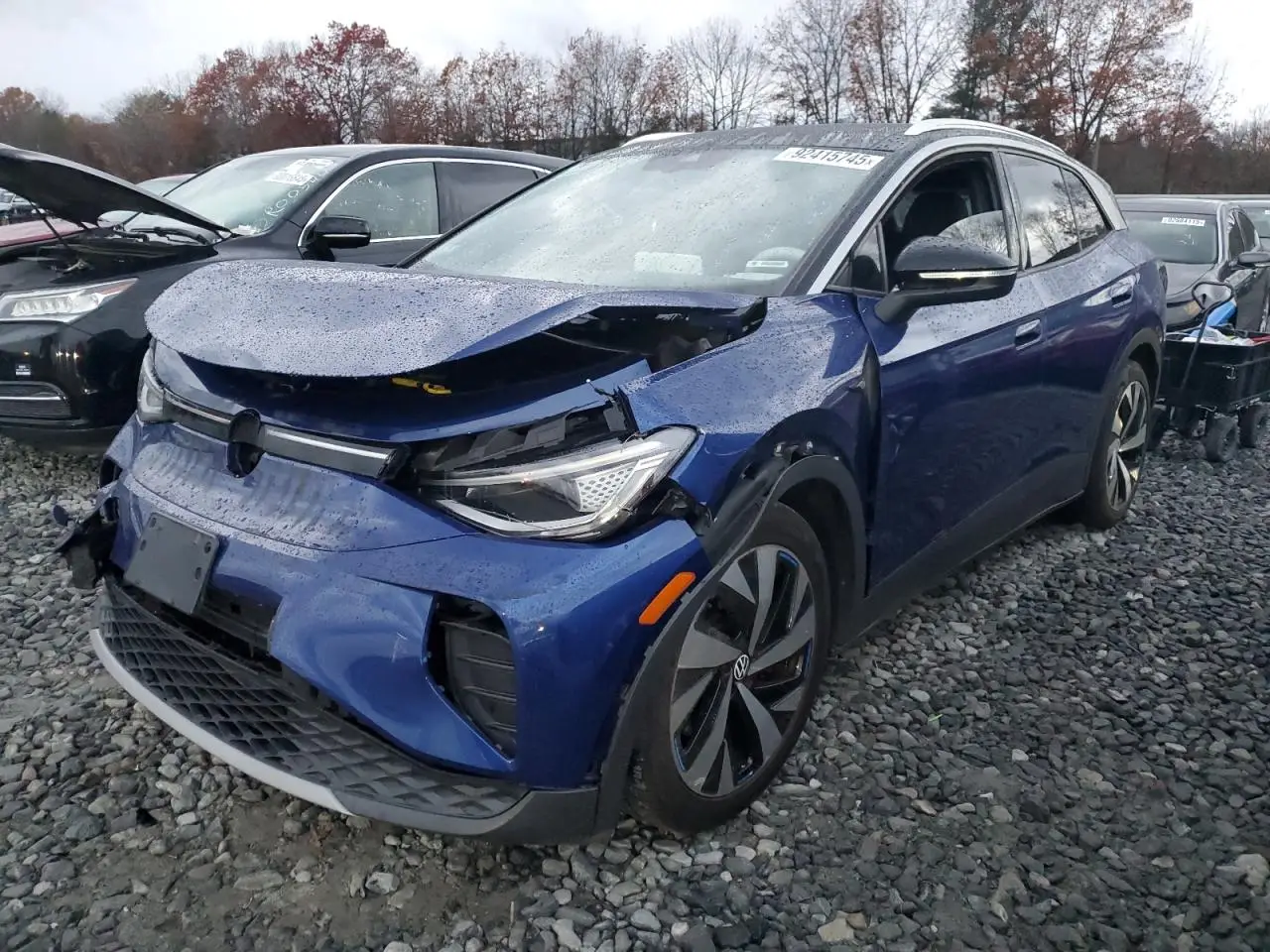 VOLKSWAGEN ID.4 FIRST 2021. Lot# 92415745. VIN WVGDMPE21MP020730. Photo 1