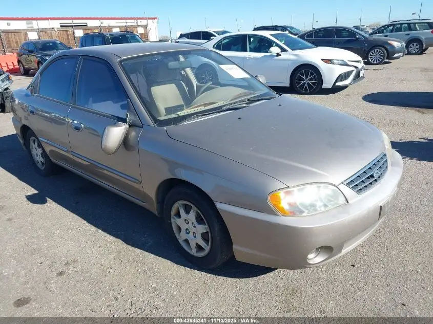 KIA SPECTRA 2003. Lot# 43685341. VIN KNAFB121835256469. Photo 1