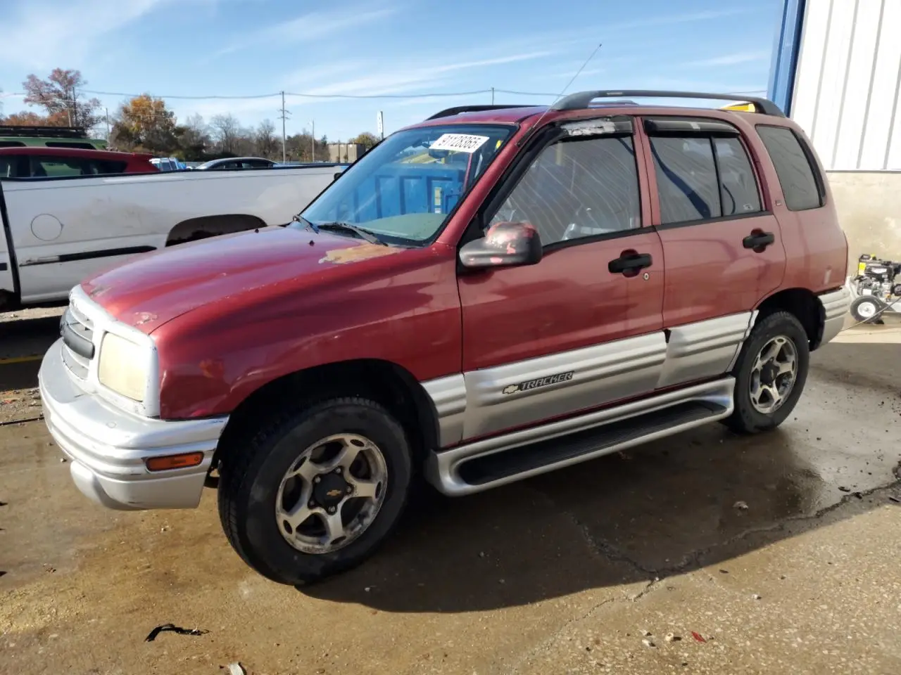 CHEVROLET TRACKER 2001. Lot# 91128365. VIN 2CNBJ634816923709. Photo 1