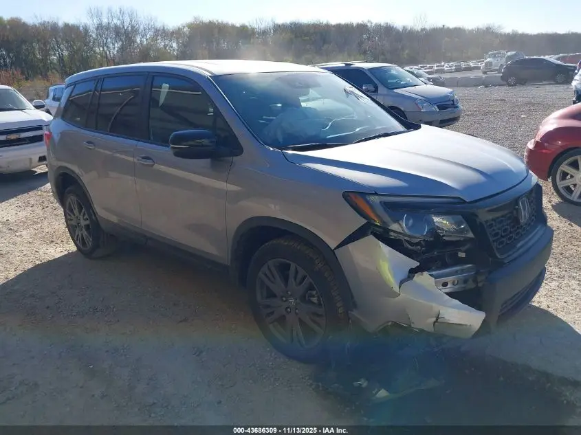 HONDA PASSPORT 2021. Lot# 43686309. VIN 5FNYF8H59MB017130. Photo 1
