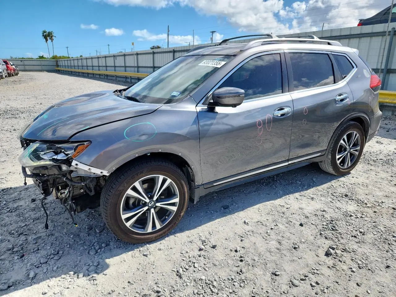 NISSAN ROGUE 2017. Lot# 93021355. VIN 5N1AT2MT1HC772315. Photo 1