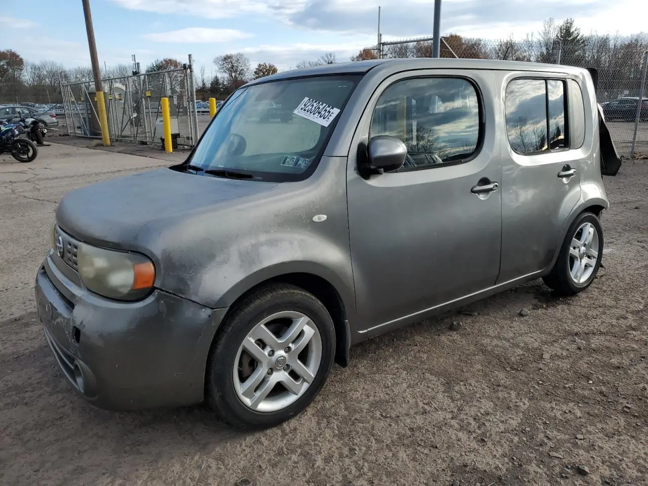 NISSAN CUBE 2009. Lot# 92536455. VIN JN8AZ28R99T129475. Photo 1