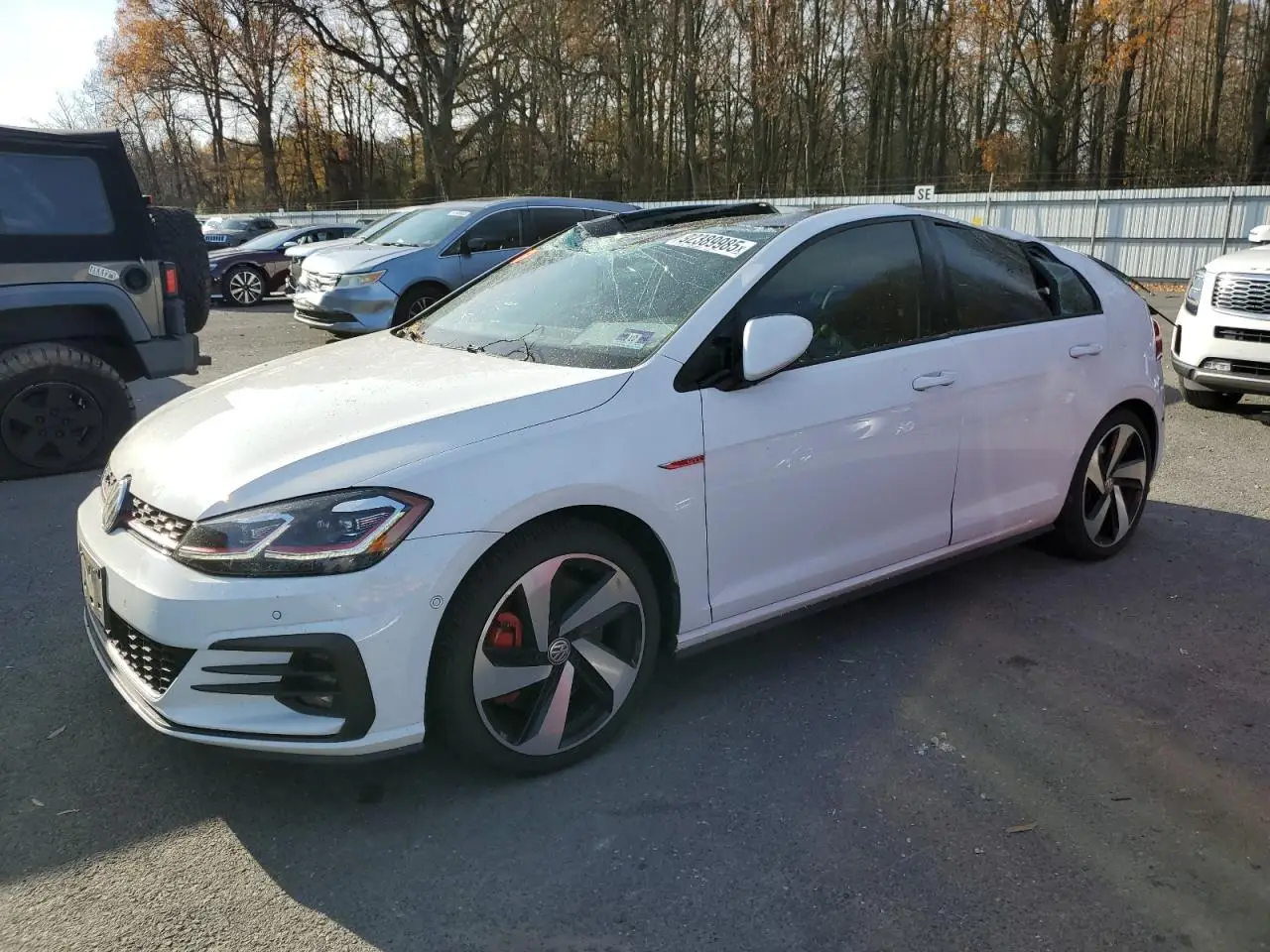 VOLKSWAGEN GTI 2019. Lot# 92389985. VIN 3VW6T7AU6KM030645. Photo 1