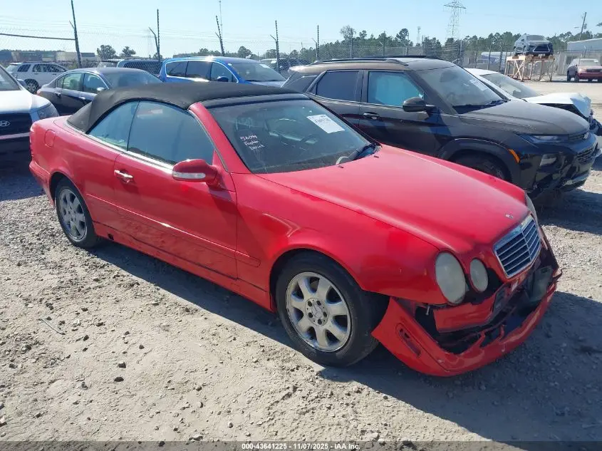 MERCEDES-BENZ CLK 320 2003. Lot# 43641225. VIN WDBLK65G63T140393. Photo 1