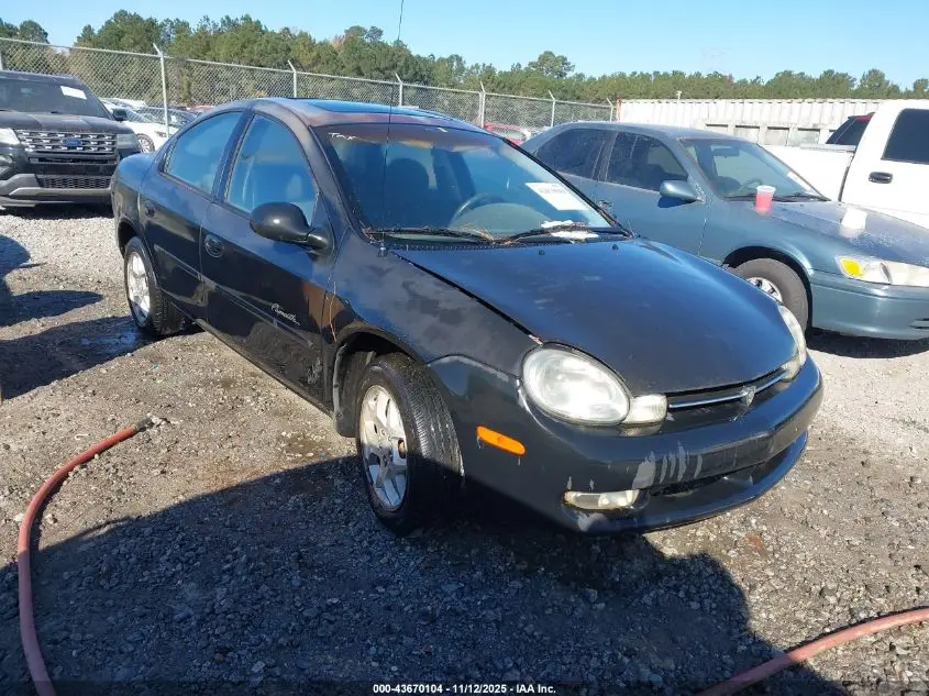 PLYMOUTH NEON 2000. Lot# 43670104. VIN 1P3ES46C1YD662795. Photo 1