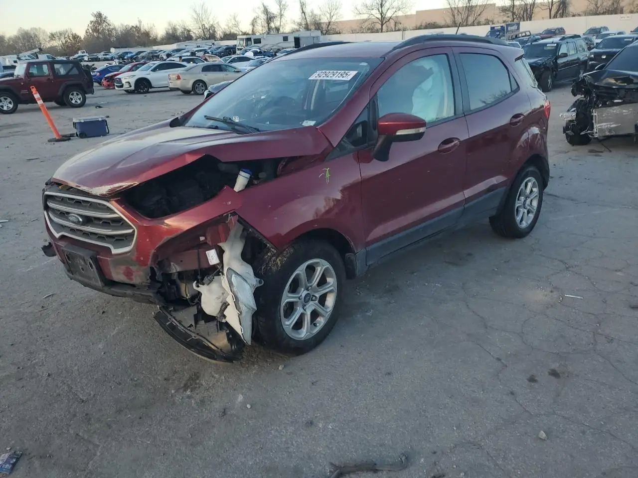 FORD ECOSPORT 2019. Lot# 92929195. VIN MAJ3S2GE7KC302848. Photo 1