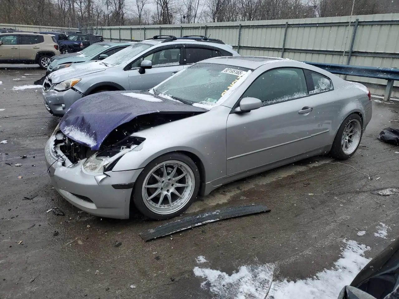 INFINITI G35 2003. Lot# 92195165. VIN JNKCV54E03M214080. Photo 1