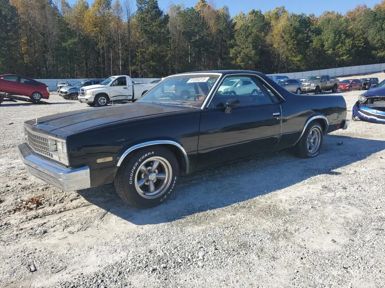 CHEVROLET EL CAMINO 1983. Lot# 91555315. VIN 1GCCW80HXDR252985. Photo 1