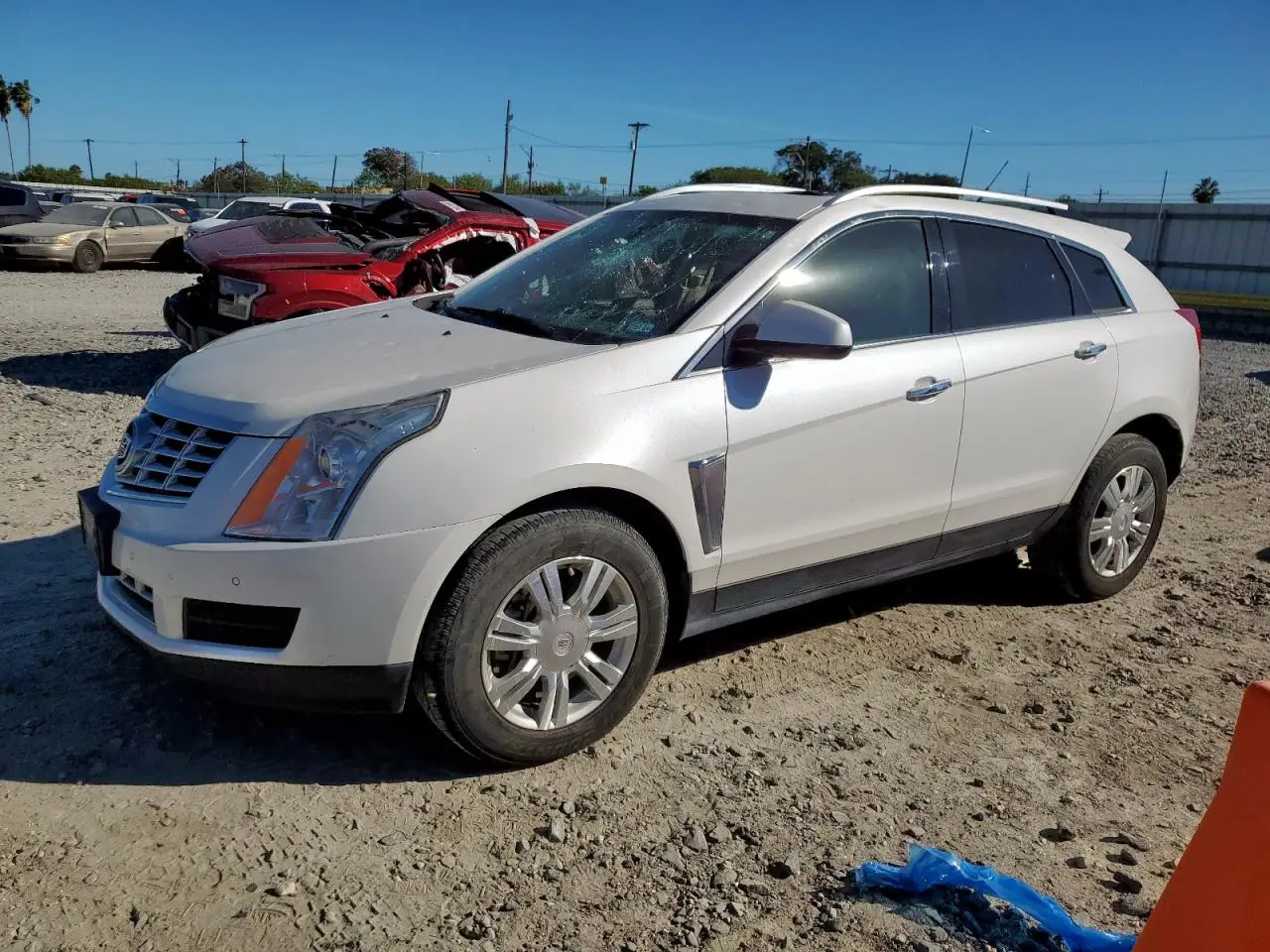 CADILLAC SRX 2014. Lot# 92777705. VIN 3GYFNBE39ES524980. Photo 1