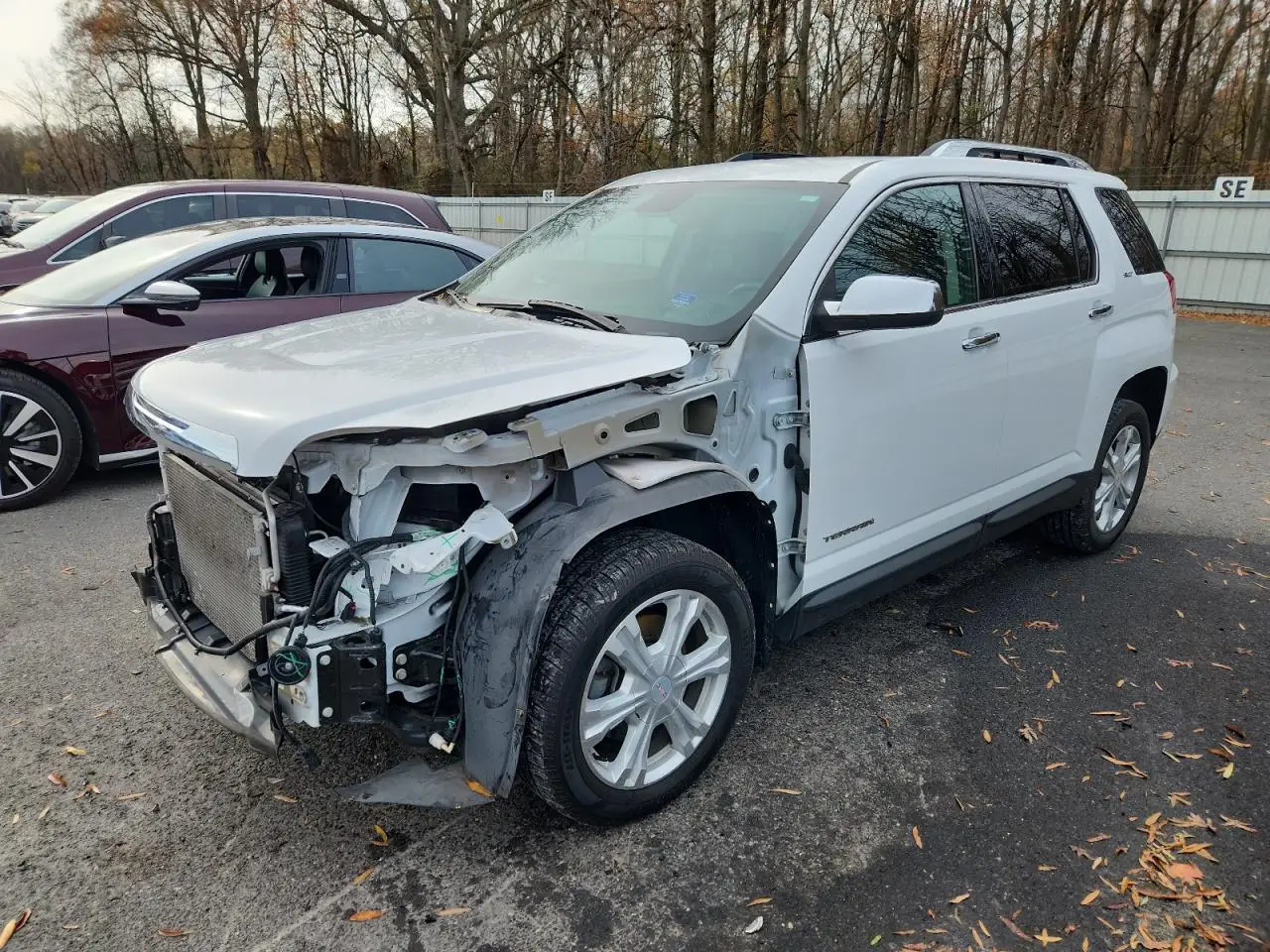 GMC TERRAIN 2017. Lot# 92260035. VIN 2GKFLUEK7H6343382. Photo 1