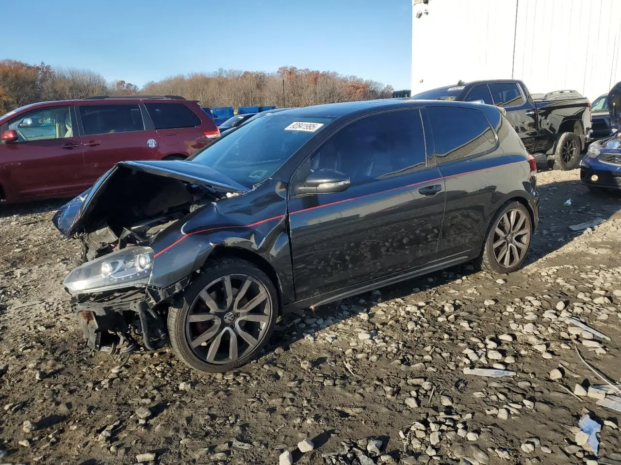 VOLKSWAGEN GTI 2013. Lot# 92841995. VIN WVWFD7AJ8DW029022. Photo 1