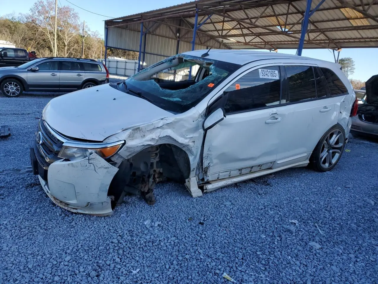 FORD EDGE 2014. Lot# 92421605. VIN 2FMDK3AK2EBA69089. Photo 1