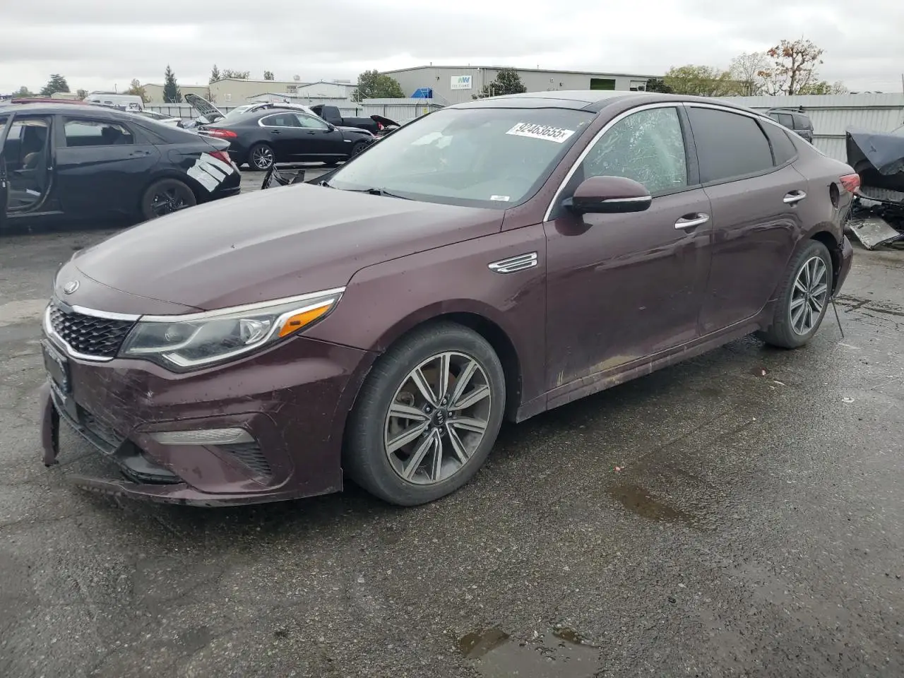 KIA OPTIMA 2019. Lot# 92463655. VIN 5XXGU4L17KG332338. Photo 1