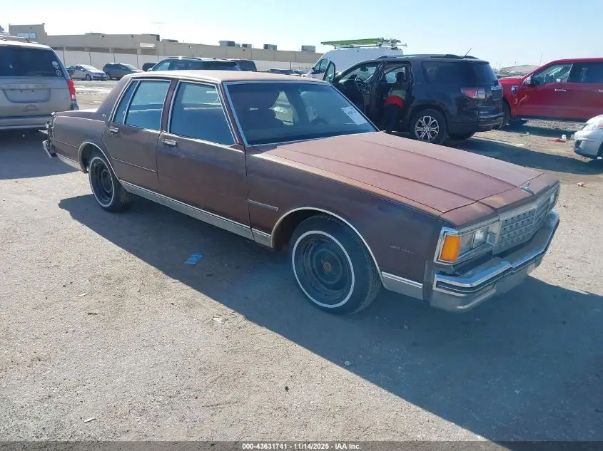 CHEVROLET CAPRICE 1984. Lot# 43631741. VIN 1G1AN69H1EX137196. Photo 1