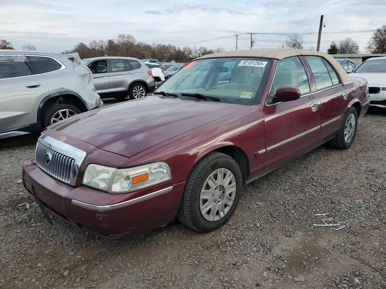 MERCURY GRMARQUIS 2007. Lot# 92181265. VIN 2MEFM74WX7X604736. Photo 1