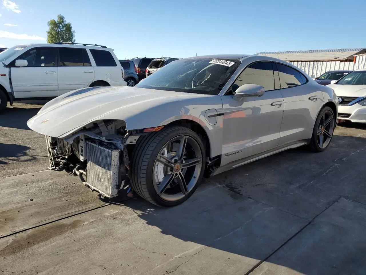PORSCHE TAYCAN 2022. Lot# 82248845. VIN WP0AB2Y17NSA44356. Photo 1