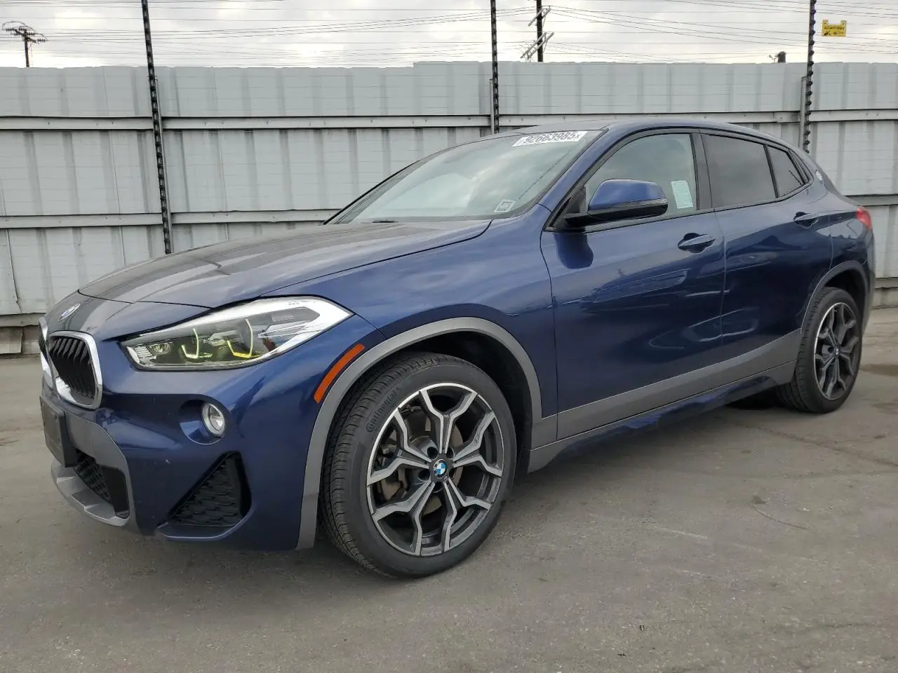 BMW X2 2018. Lot# 92663985. VIN WBXYJ5C3XJEF79785. Photo 1