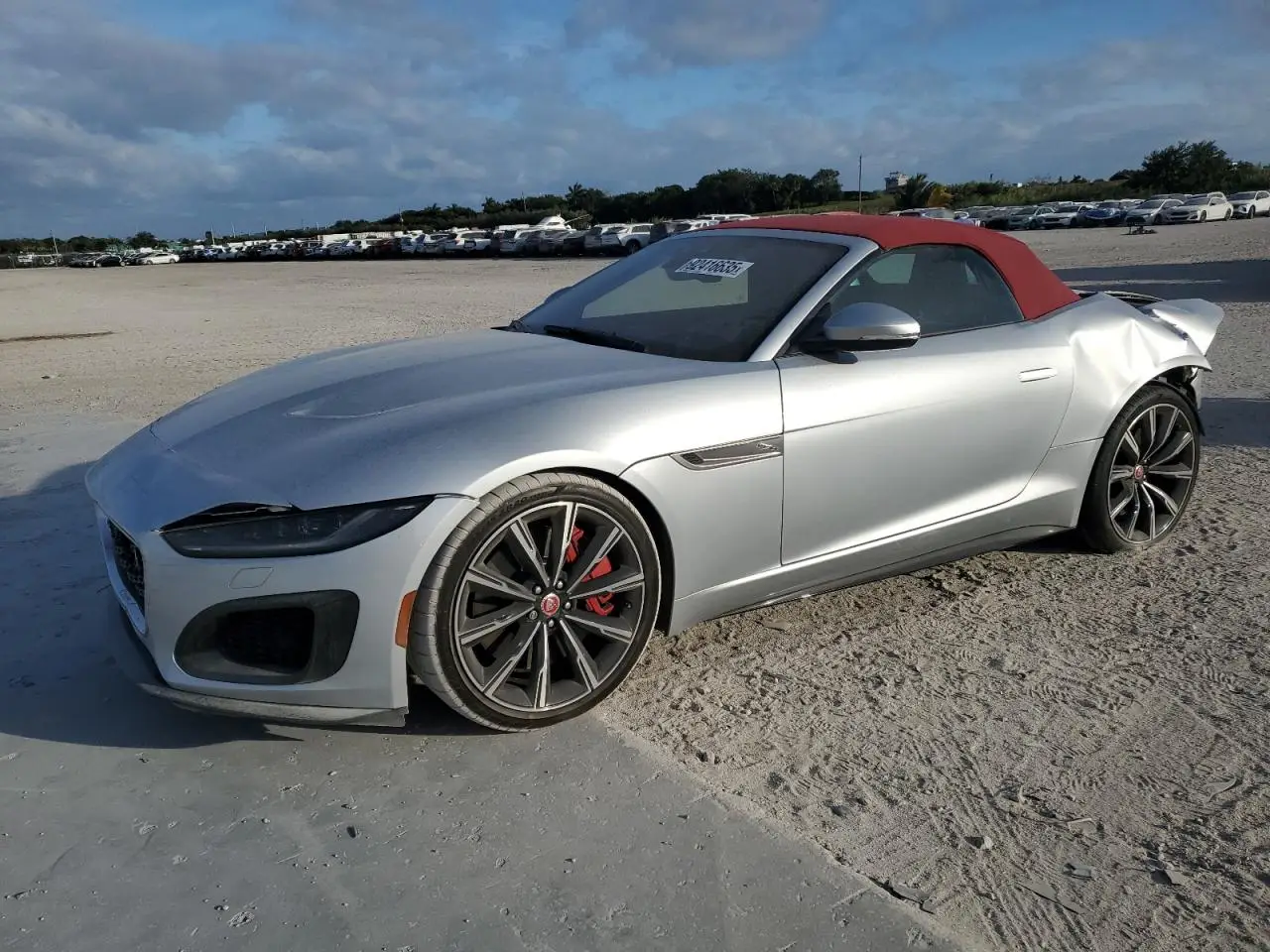 JAGUAR F-TYPE 2022. Lot# 92416635. VIN SAJD55FE0NCK77824. Photo 1