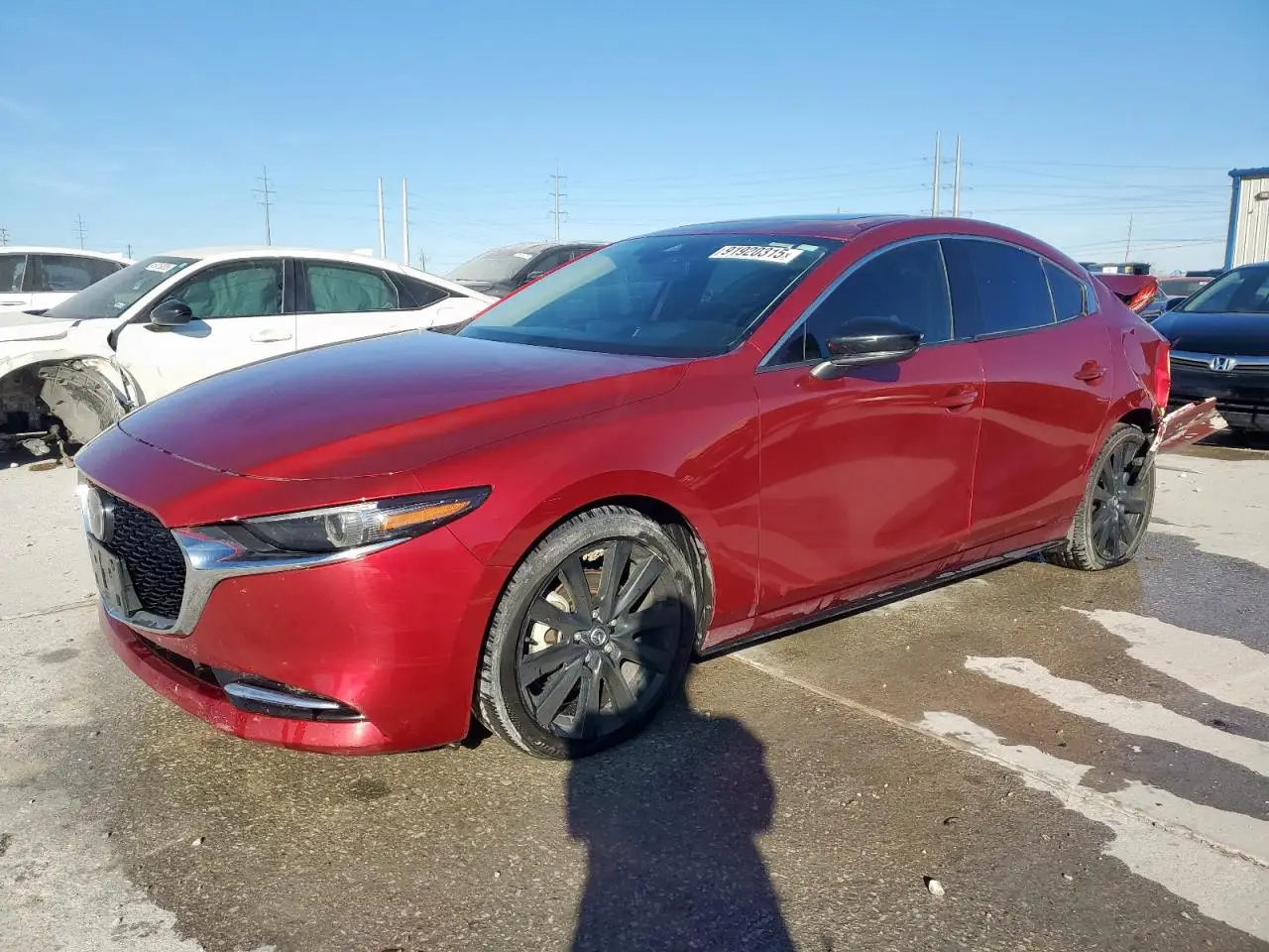 MAZDA 3 2022. Lot# 91920315. VIN 3MZBPBAY9NM300738. Photo 1