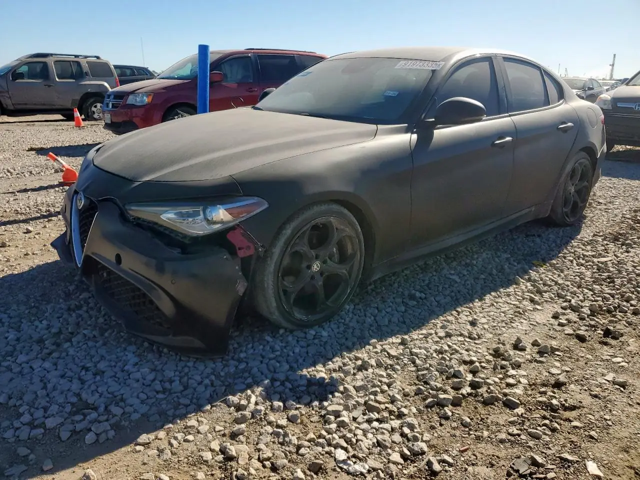 ALFA ROMEO GIULIA 2019. Lot# 91973335. VIN ZARFAMBN2K7601269. Photo 1