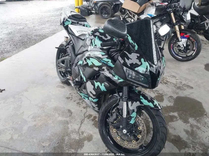 HONDA CBR600 2008. Lot# 43643037. VIN JH2PC40668M100827. Photo 1