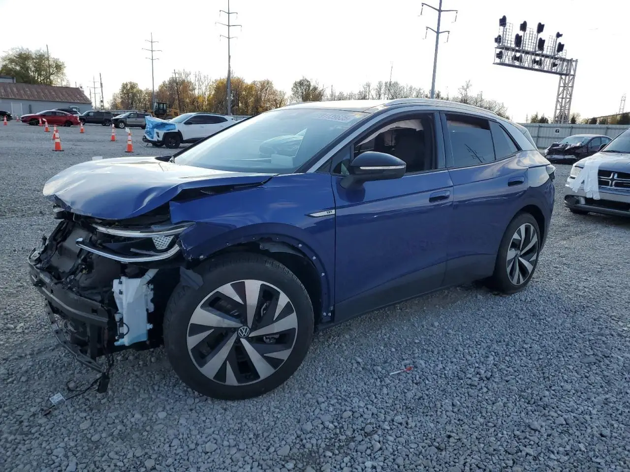 VOLKSWAGEN ID.4 FIRST 2021. Lot# 91139635. VIN WVGDMPE22MP007047. Photo 1
