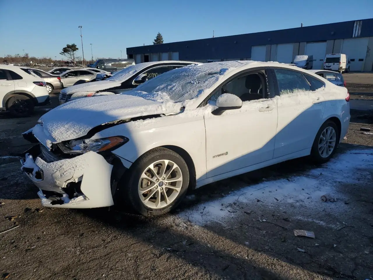 FORD FUSION 2019. Lot# 91779075. VIN 3FA6P0LU7KR167520. Photo 1
