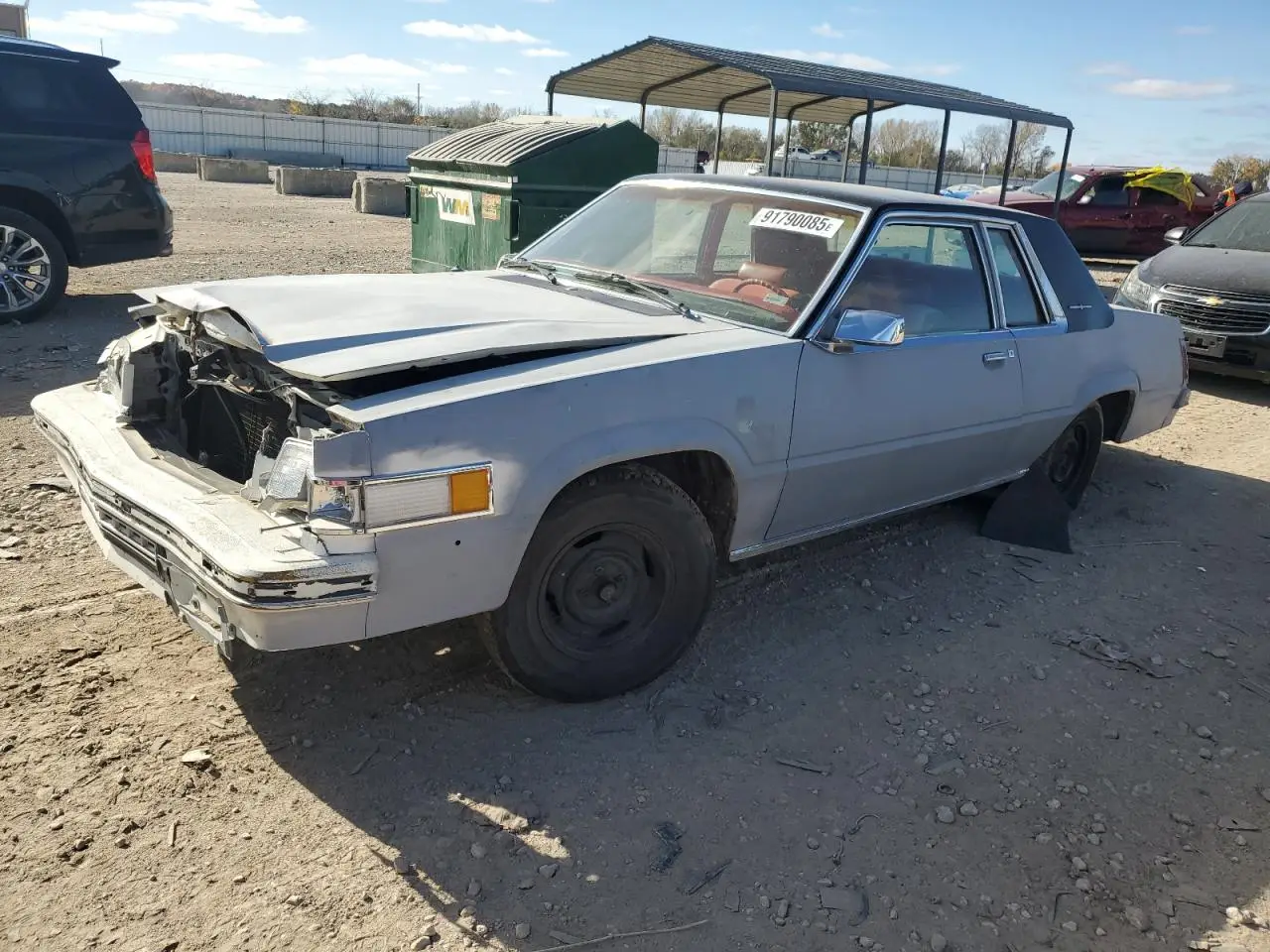 FORD TBIRD 1980. Lot# 91790085. VIN 0G87F121811. Photo 1