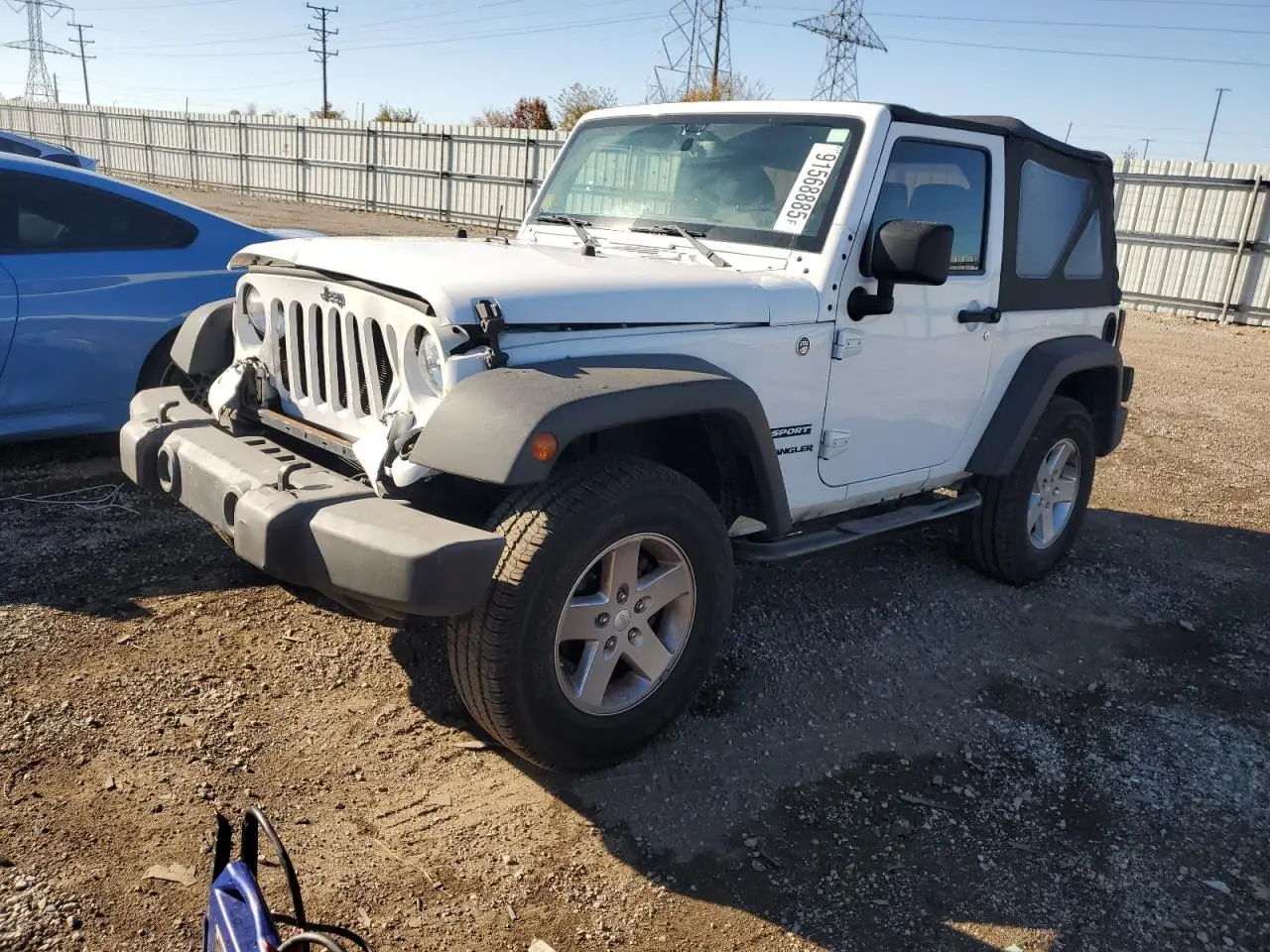 JEEP WRANGLER 2014. Lot# 91568885. VIN 1C4AJWAG5EL185118. Photo 1