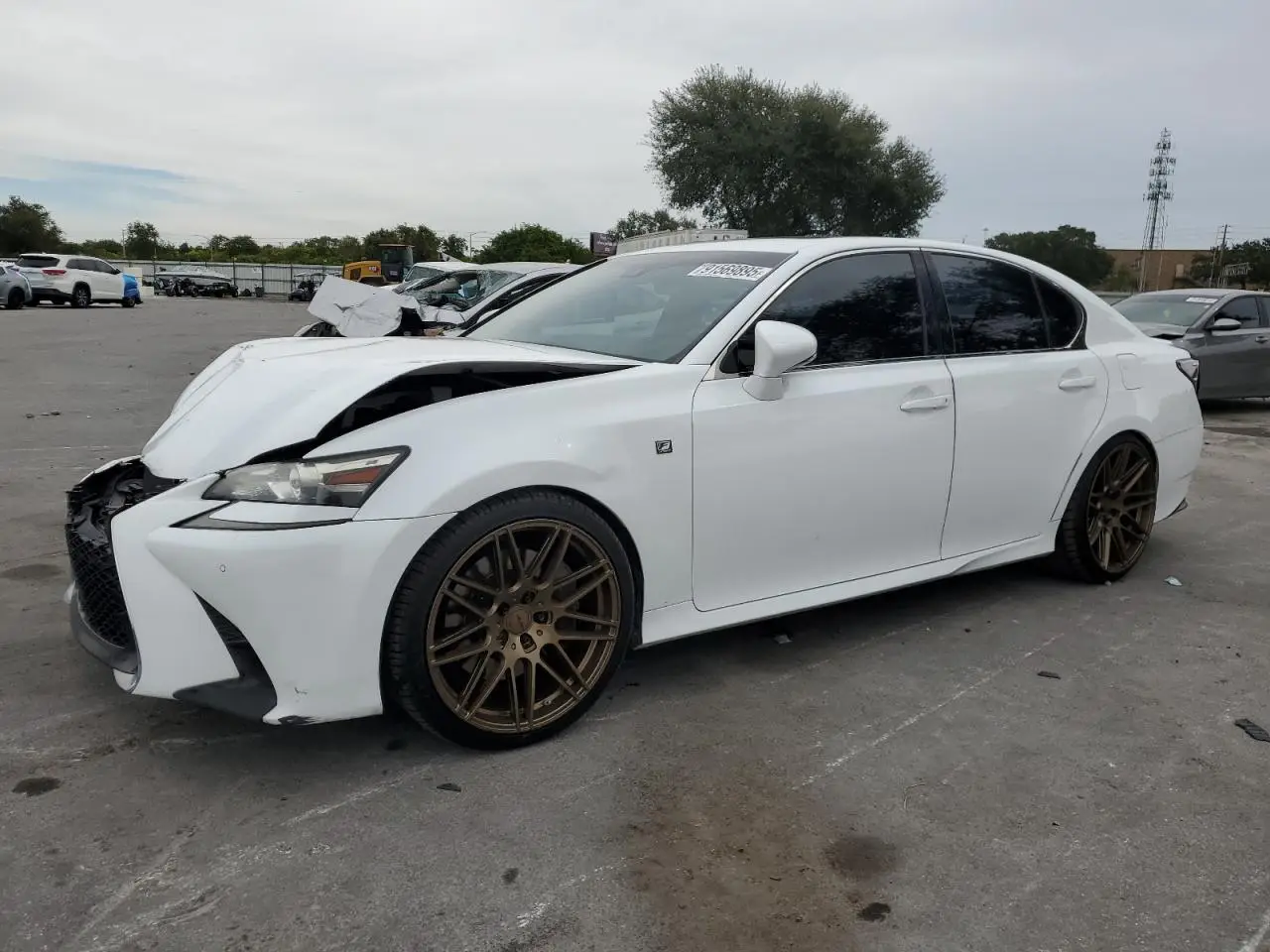LEXUS GS350 2017. Lot# 91569895. VIN JTHBZ1BL4HA010692. Photo 1