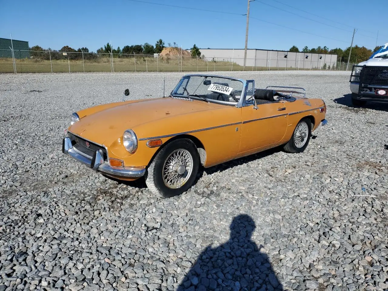 MGB ALL MODELS 1970. Lot# 77953534. VIN GHN5UA198952G. Photo 1