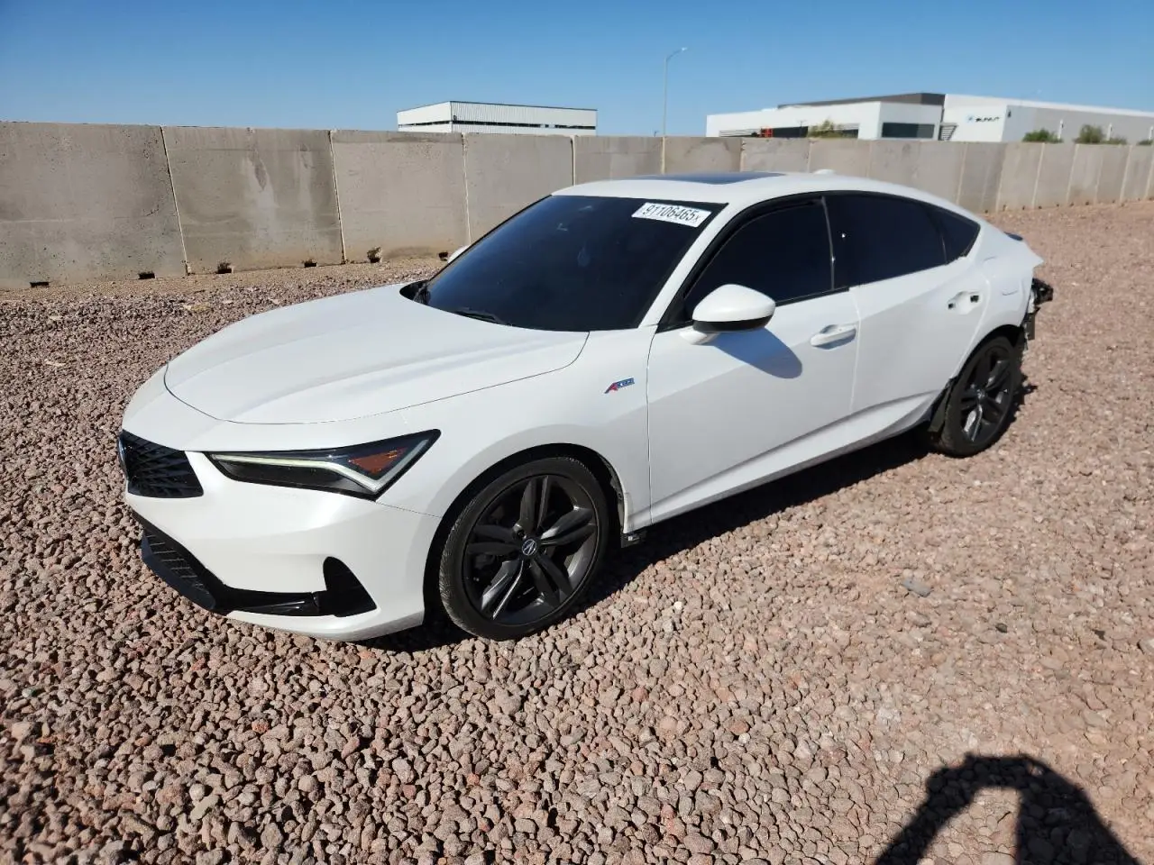 ACURA INTEGRA A- 2023. Lot# 91106465. VIN 19UDE4H36PA015505. Photo 1