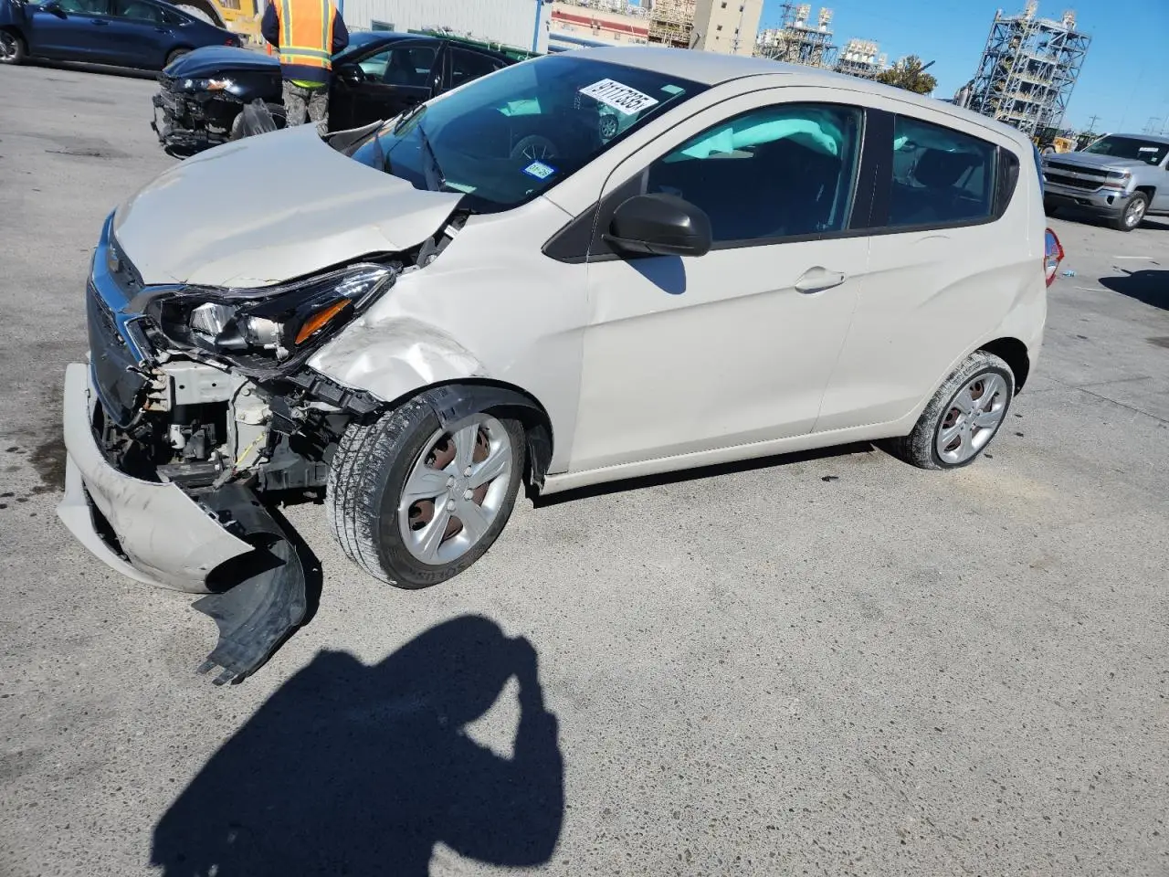 CHEVROLET SPARK 2019. Lot# 91117335. VIN KL8CB6SA4KC717480. Photo 1
