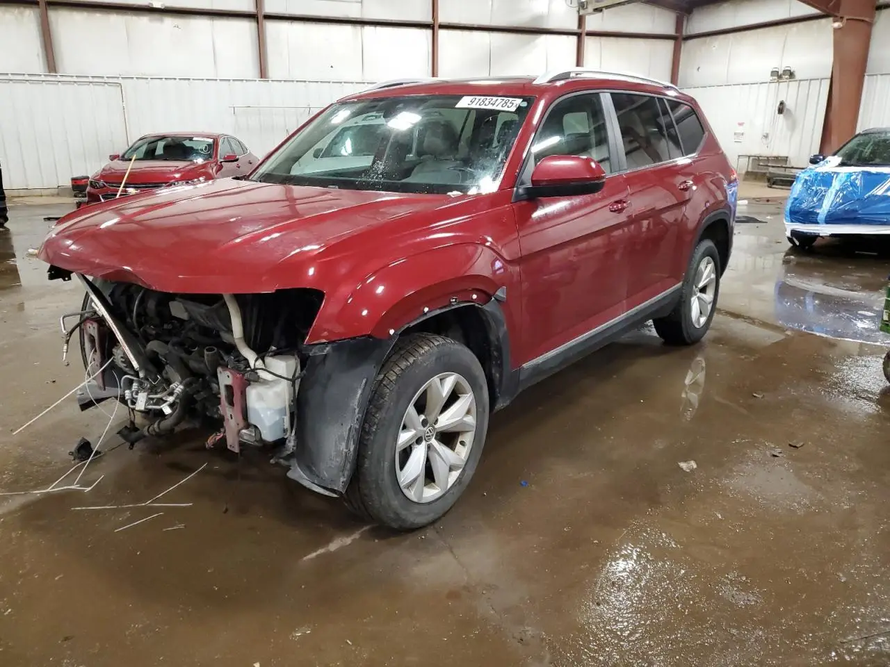 VOLKSWAGEN ATLAS 2018. Lot# 91834785. VIN 1V2MR2CA5JC583865. Photo 1