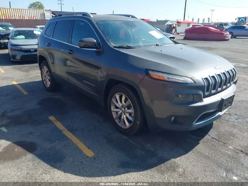 JEEP CHEROKEE 2015. Lot# 43626668. VIN 1C4PJLDS9FW670192. Photo 1