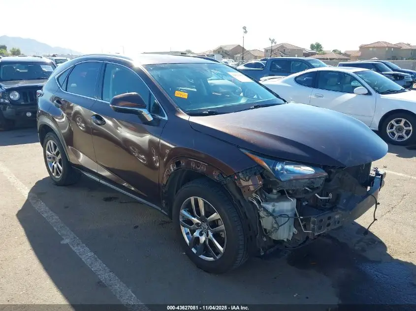 LEXUS NX 200T 2016. Lot# 43627081. VIN JTJBARBZXG2055542. Photo 1