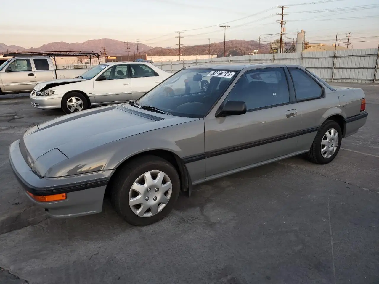 HONDA PRELUDE 1989. Lot# 92290105. VIN JHMBA4238KC038869. Photo 1