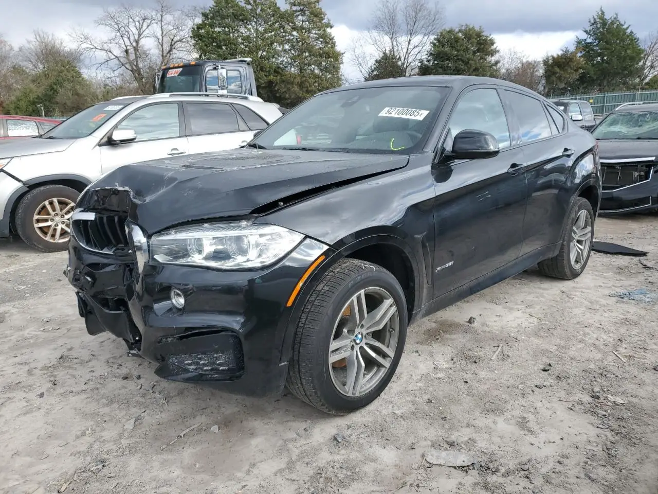 BMW X6 2019. Lot# 92100085. VIN 5UXKU2C50K0Z64356. Photo 1