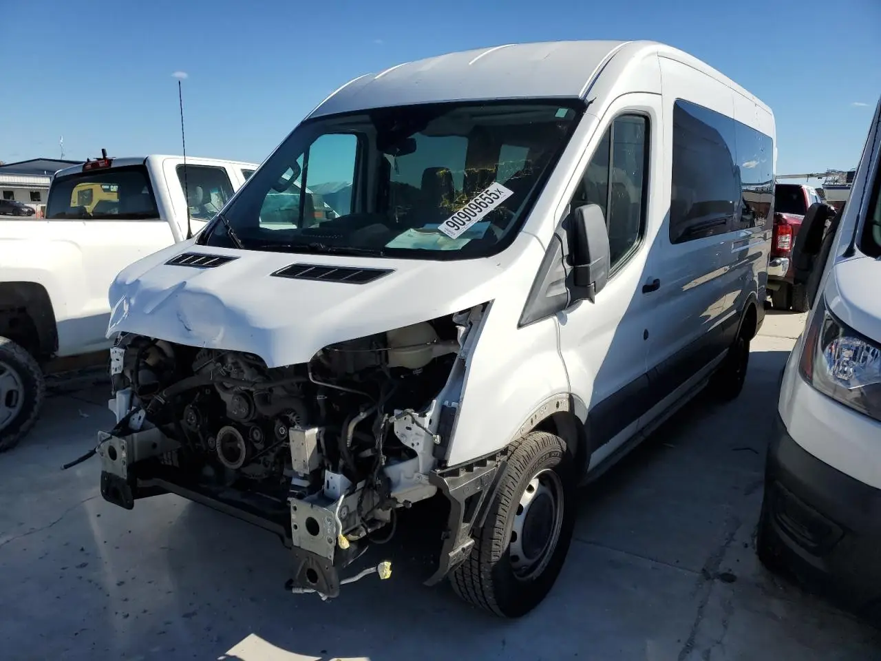 FORD TRANSIT 2016. Lot# 90909655. VIN 1FBAX2CM9GKB50024. Photo 1