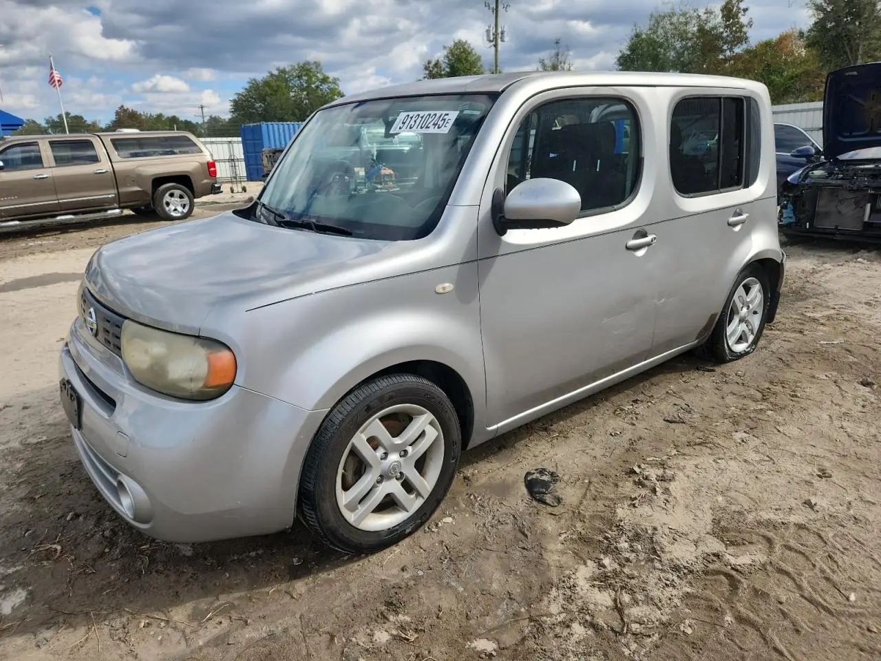 NISSAN CUBE 2010. Lot# 91310245. VIN JN8AZ2KR5AT167444. Photo 1