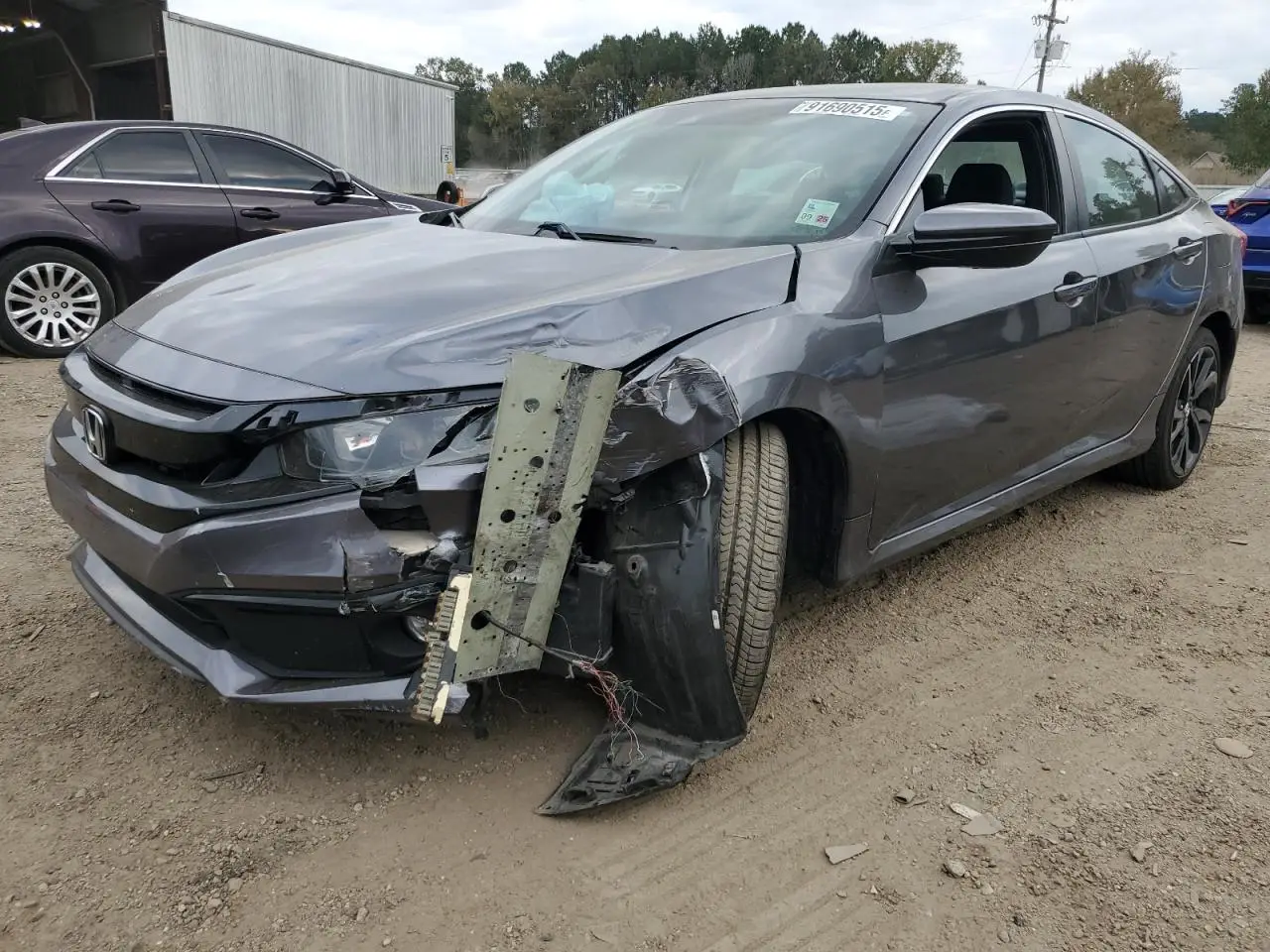 HONDA CIVIC 2021. Lot# 91690515. VIN 2HGFC2F81MH512203. Photo 1